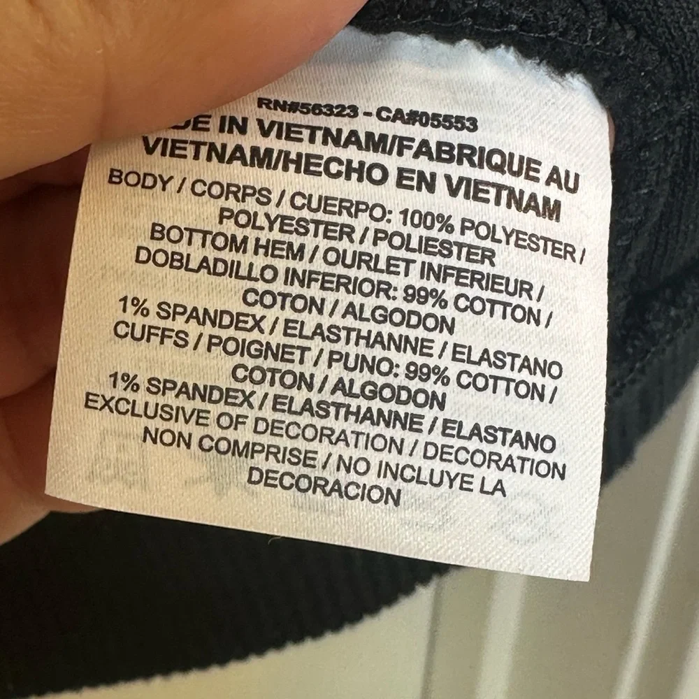 NIKE Sherpa Black & White Panda Full Zip Sportswear Jacket, Size XL